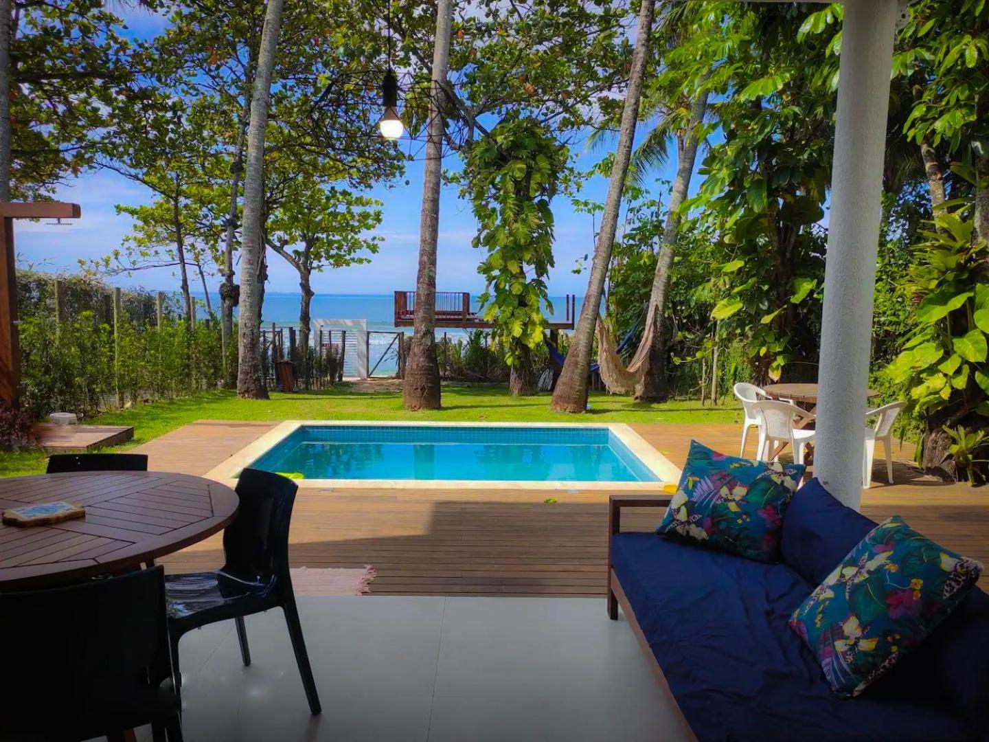 Вилла C7, Casa Vibrante, Pe Na Areia De Maresias Сан-Себастьян Экстерьер фото